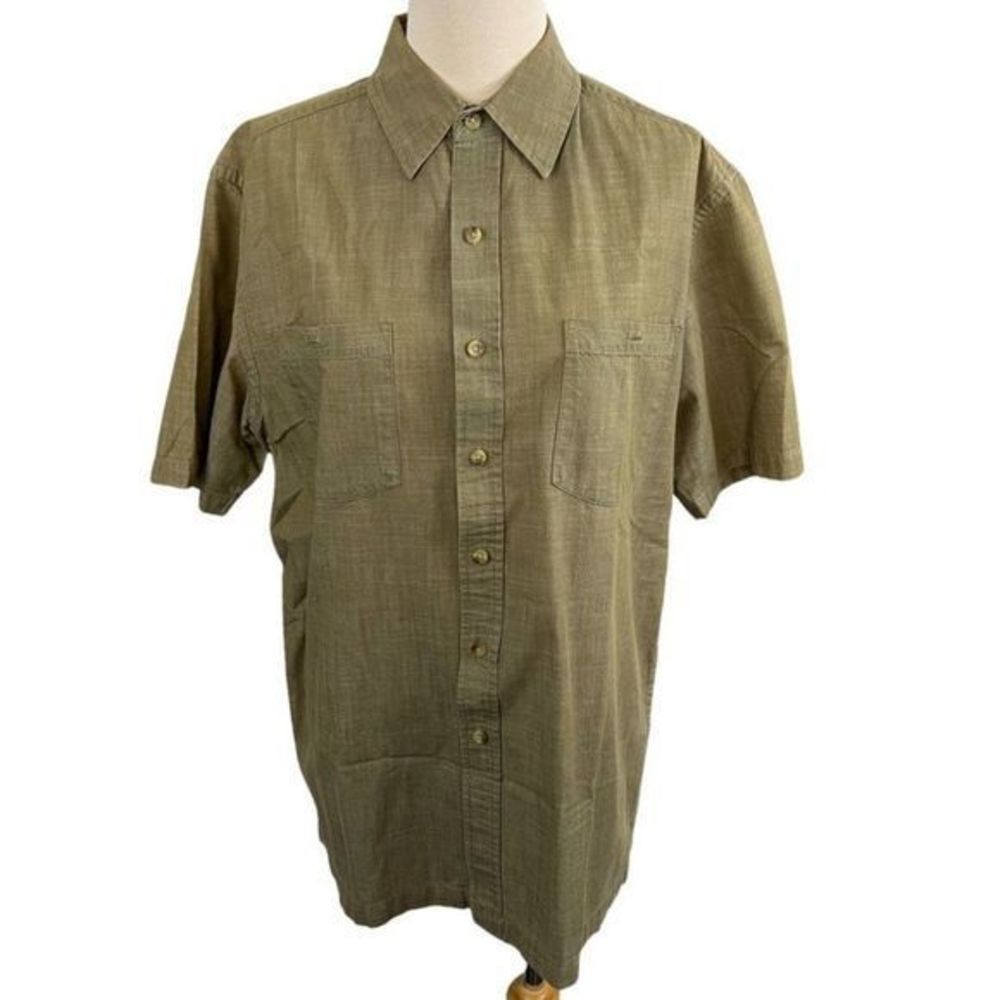🌿4/$30🌿 PENMANS Olive Green Button Down‎ Shirt (M)